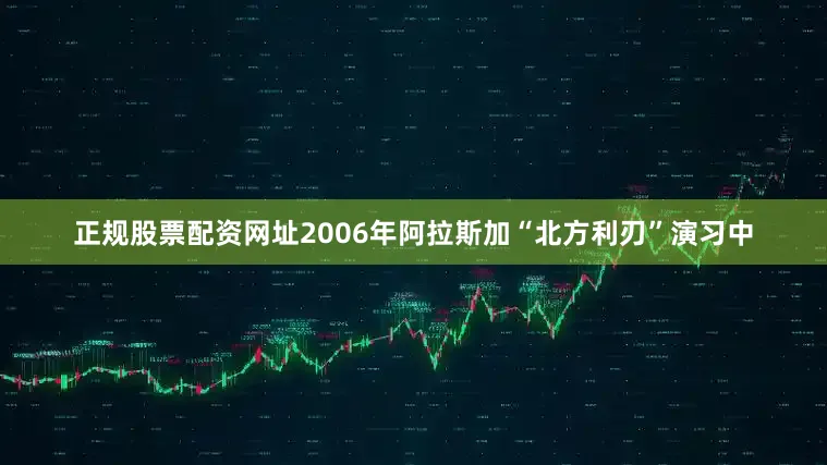 正规股票配资网址2006年阿拉斯加“北方利刃”演习中